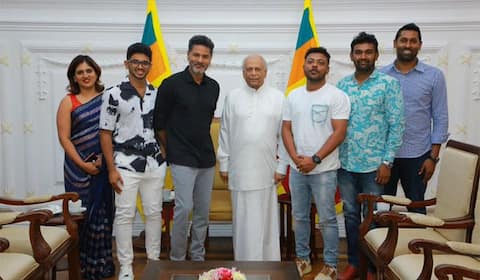 பிரபுதேவா படக்குழுவினருக்கு இலங்கை பிரதமர் கவுரவம்