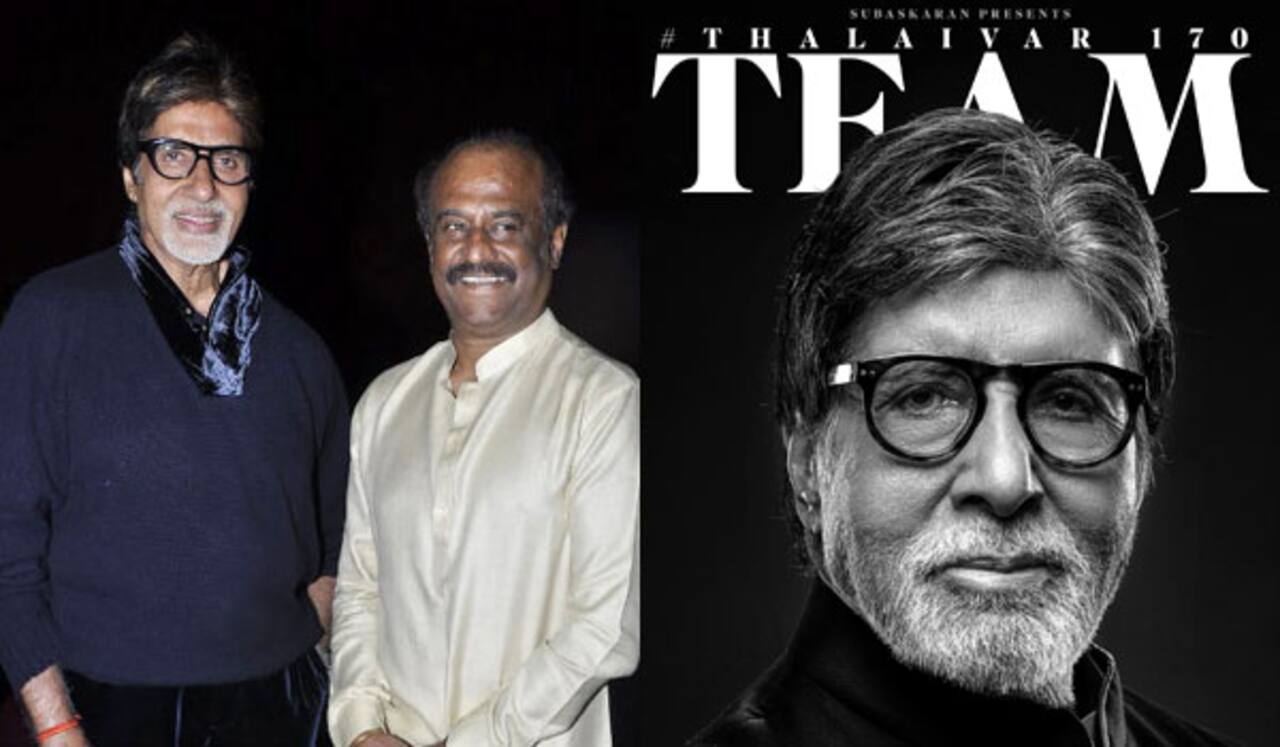 32 ஆண்டுகளுக்கு பின் இணைந்த ரஜினி - அமிதாப் கூட்டணி : வந்தாச்சு அறிவிப்பு