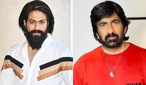 யஷ் பற்றி பேசி ரசிகர்களிடம் வம்பில் சிக்கிக் கொண்ட ரவிதேஜா