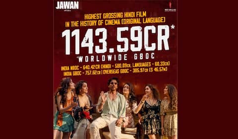 ஹிந்தி சினிமா வசூல் வரலாற்றில் முதலிடத்தில் ஜவான்