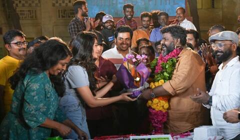 கார்த்தி 26 படப்பிடிப்பில் பிறந்தநாளை கொண்டாடிய நலன் குமாரசாமி