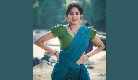 தேவராவுக்காக தங்கமாக மாறிய ஜான்வி