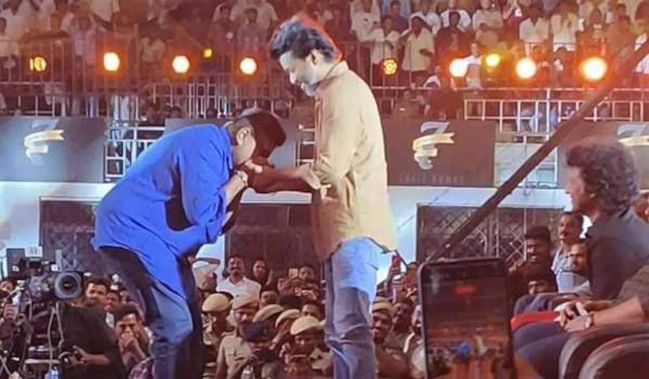 விஜய் கையில் முத்தம் கொடுத்ததற்கு இவ்வளவு விமர்சனமா? கொந்தளித்த இயக்குனர் மிஷ்கின்