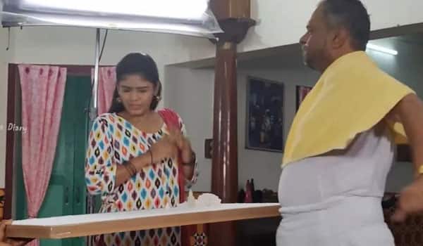 முதல்நாளே அடிவாங்கிட்டேன் : ஹேமா