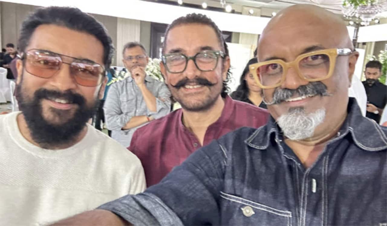 கமல்ஹாசன் பிறந்தநாள் பார்ட்டியில் ஆமீர் கான்