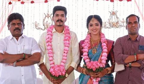 காதலரை கரம் பிடித்த ஹர்த்திகா! குவியும் வாழ்த்துகள்