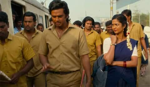 கணவன், மனைவி ஜோடியாக நடிக்கும் புளூ ஸ்டார்