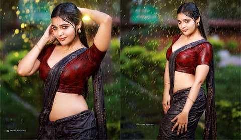 சொட்ட சொட்ட நனைந்தபடி தர்ஷா குப்தா : வைரலாகும் ஹாட் க்ளிக்ஸ்