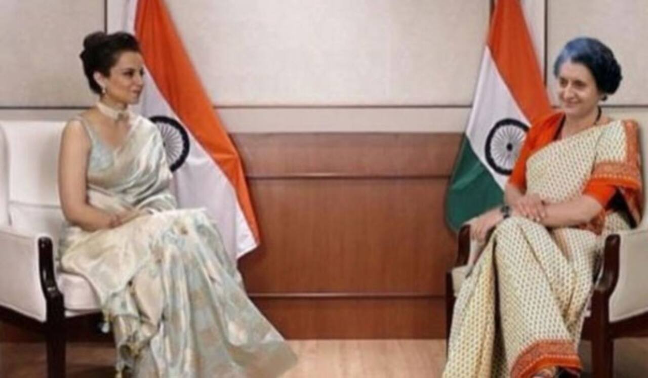 மறைந்த பிரதமர் இந்திரா உடன் உரையாடிய கங்கனா