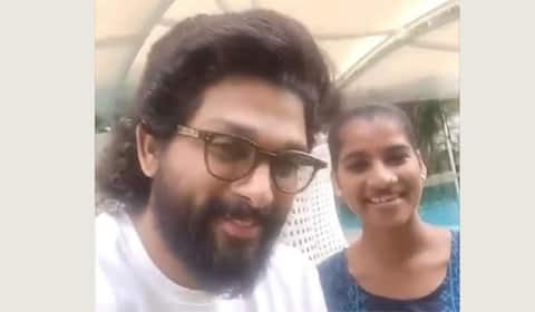 தனது வீட்டின் பணி பெண்ணிற்கு உதவிய அல்லு அர்ஜுன்