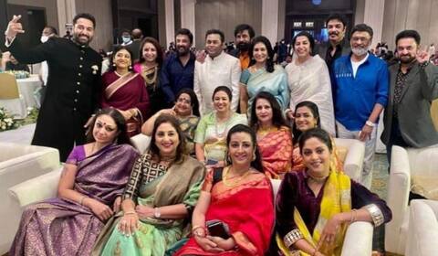 நடிகர் ரஹ்மானின் மகள் திருமணத்திற்காக ஒன்றுகூடிய 80ஸ் நட்சத்திரங்கள்