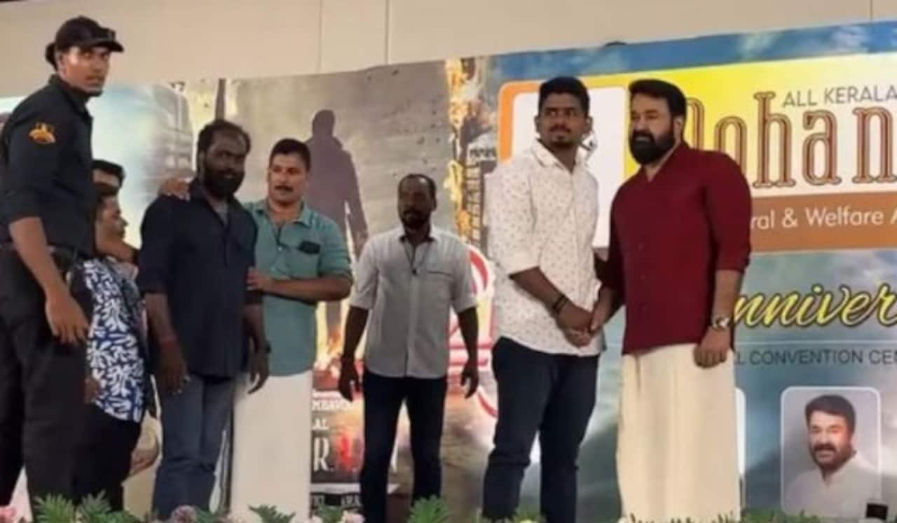 ஒரு நாள் முழுவதும் ஒதுக்கி ரசிகர்களை சந்தித்த மோகன்லால்