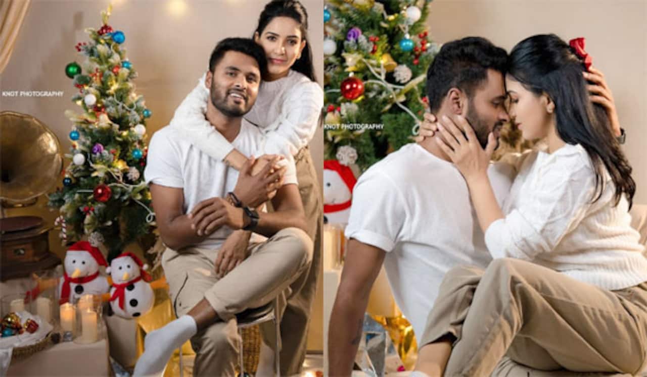 அமீர் - பாவ்னி கிறிஸ்துமஸ் போட்டோஷூட் வைரல்