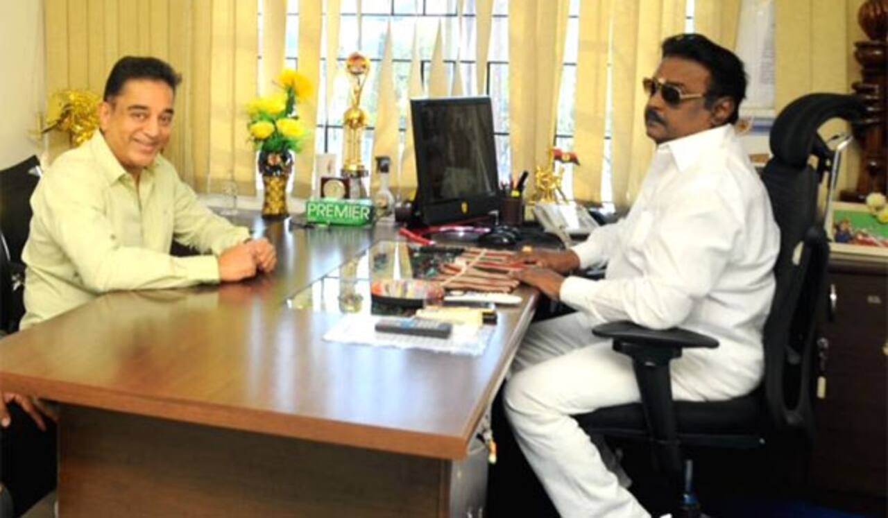அரசியலில் நம்பிக்கையை உருவாக்கியவர் விஜயகாந்த் : கமல் இரங்கல்