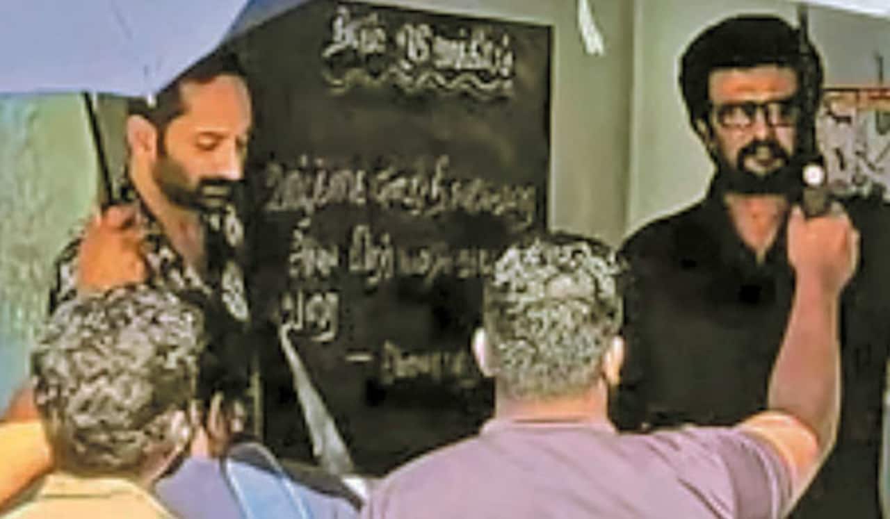 கசிந்தது வேட்டையன் பட காட்சி: படக்குழுவினர் அதிர்ச்சி
