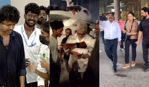 செல்பி எடுக்க நடிகர்களைத் துரத்தும் ரசிகர்கள்