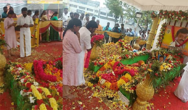 இப்படி ஒரு மனிதனை இனிமேல் பார்க்க முடியுமா? - விஜயகாந்த்திற்கு செந்தில் கணேஷ், ராஜலெட்சுமி புகழஞ்சலி