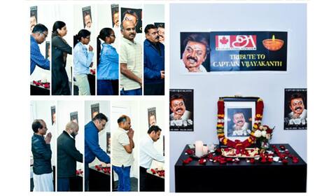 கேப்டன் விஜயகாந்துக்கு கனடா தமிழ் சங்கம் அஞ்சலி