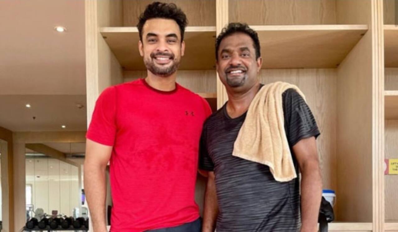 முத்தையா முரளிதரனின் ஜிம் மேட்டாக மாறிய டொவினோ தாமஸ்