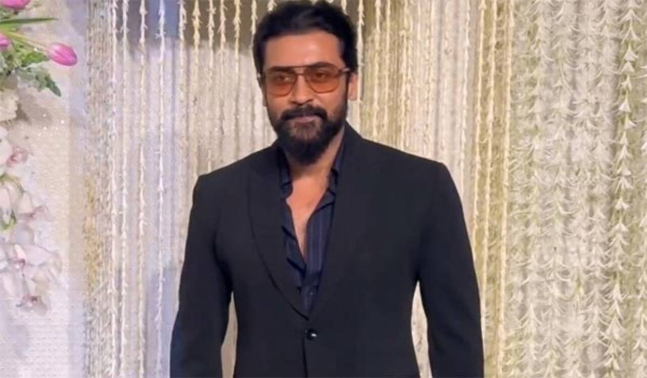 அமீர்கான் மகளின் திருமண வரவேற்பு நிகழ்ச்சியில் கலந்து கொண்ட சூர்யா!