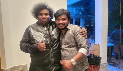 யோகிபாபுவை சந்தித்த சம்பூர்ணேஷ் பாபு