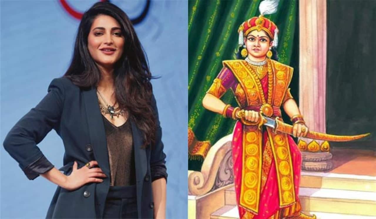 வேலு நாச்சியாராக ஸ்ருதிஹாசன்?