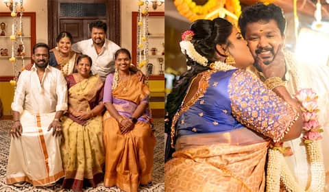 ரோபோ சங்கரின் மகள் இந்திரஜாவிற்கு திருமண நிச்சயதார்த்தம்