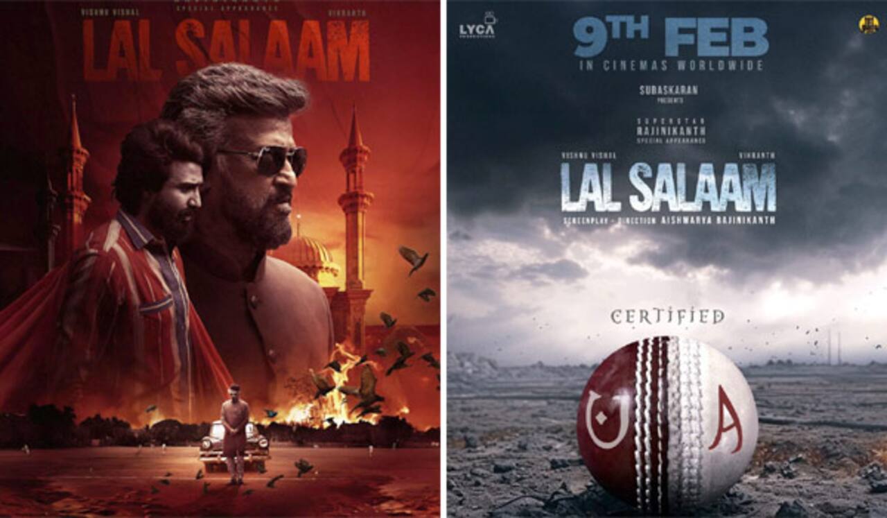 லால் சலாம் படத்திற்கு யு/ஏ சான்றிதழ்