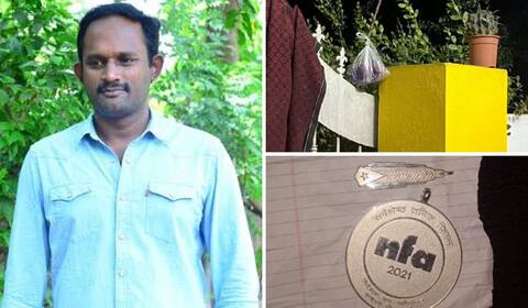 சினிமா இயக்குனரின் தேசிய விருதை திருப்பிக் கொடுத்து மன்னிப்பு கேட்ட திருடர்கள்