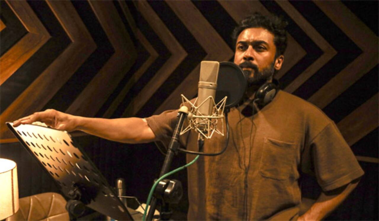 கங்குவா டப்பிங்கை துவக்கினார் சூர்யா
