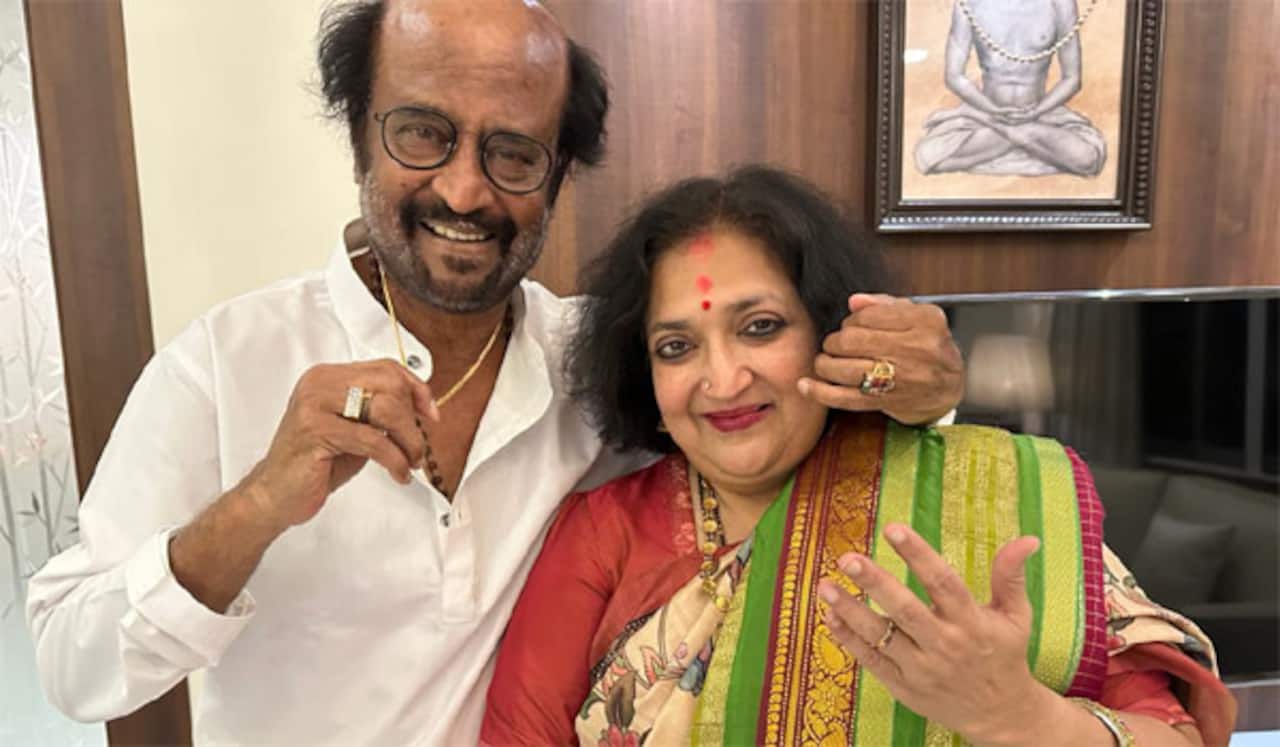 ரஜினிகாந்த்தின் 43வது மணநாள் : மகள் சவுந்தர்யா வாழ்த்து