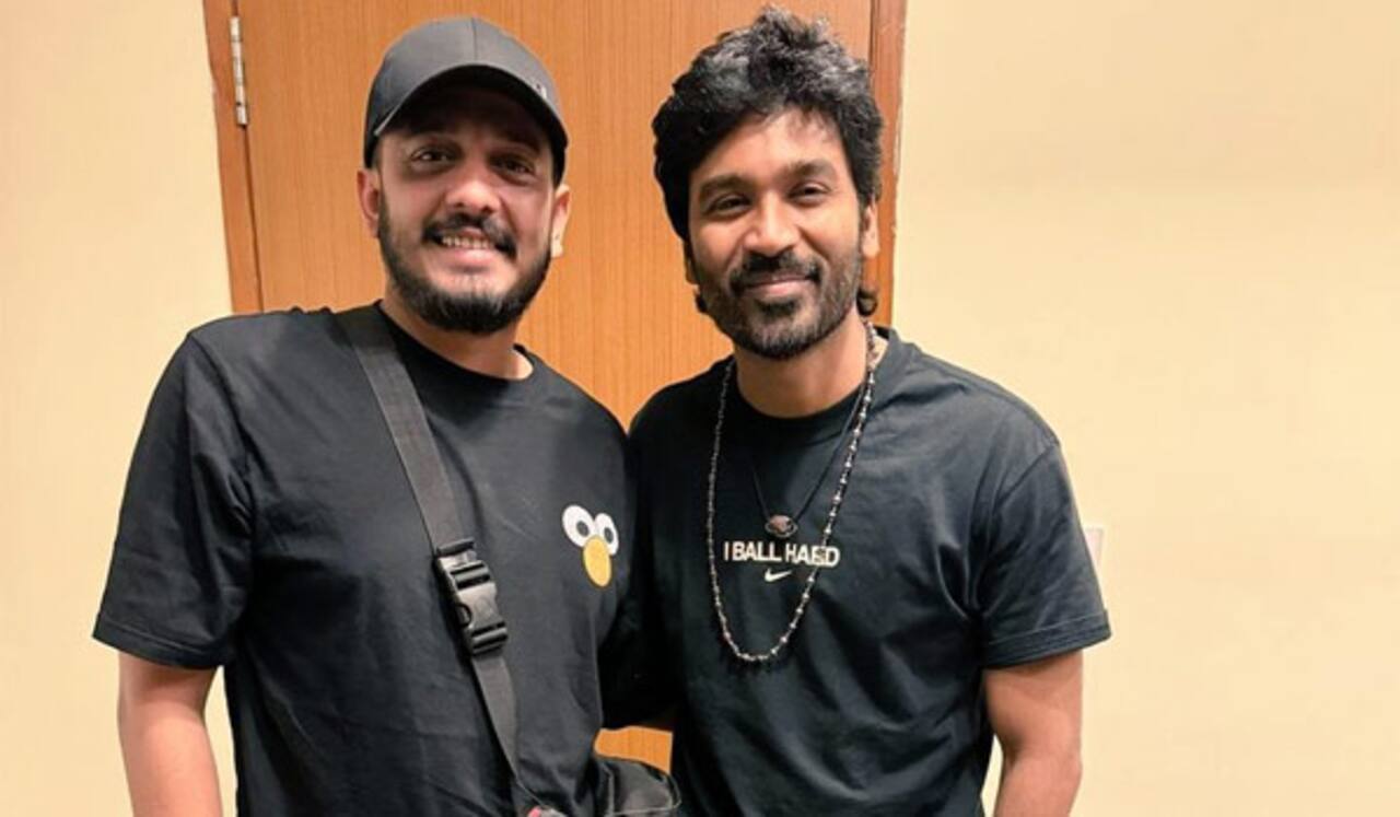 மஞ்சும்மேல் பாய்ஸ் பட இயக்குனரை சந்தித்த தனுஷ்