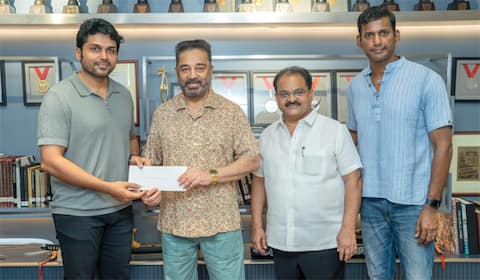 நடிகர் சங்க கட்டடப் பணி : கமல்ஹாசன் ரூ.1 கோடி நிதி