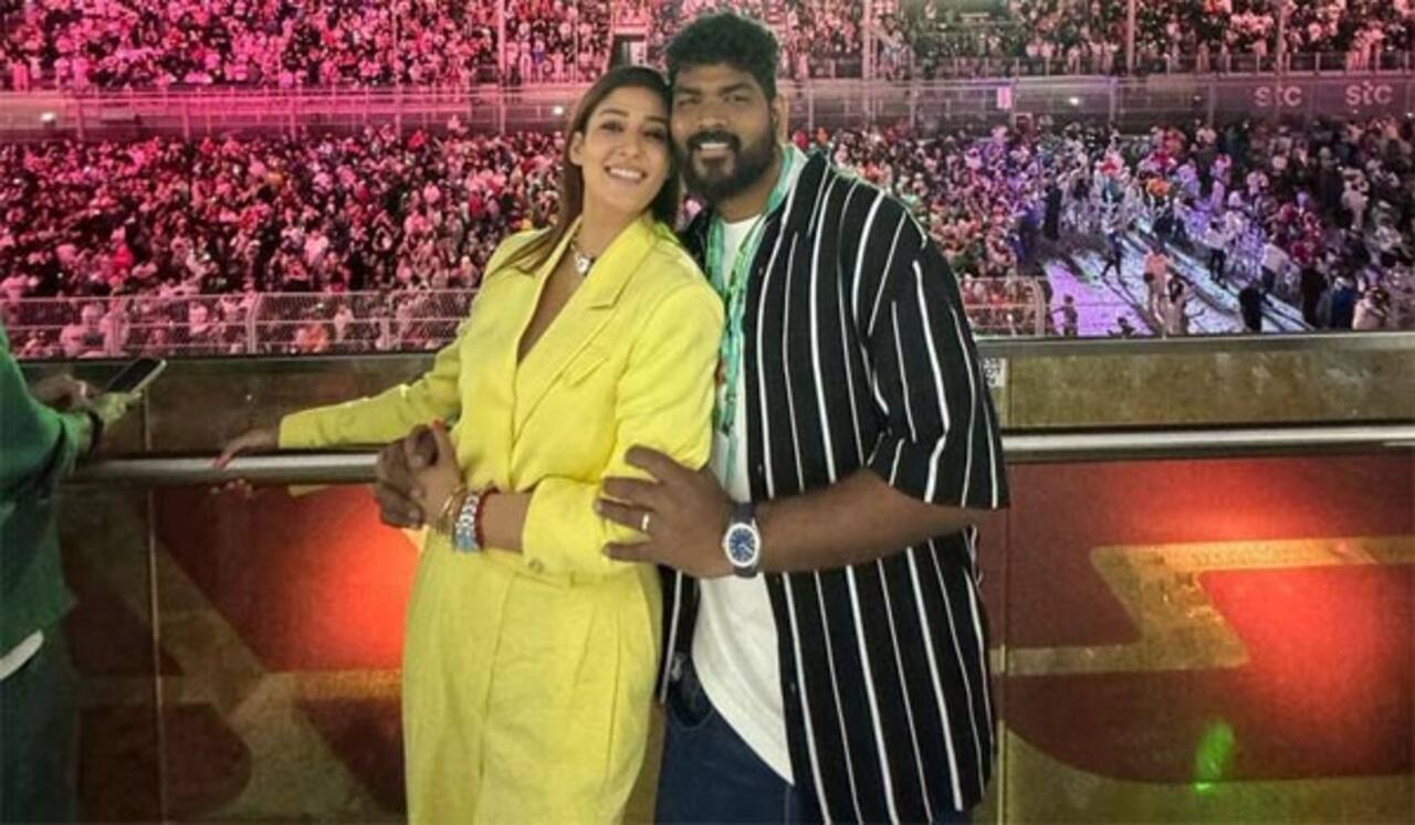 சுற்றுலா சென்ற இடத்தில் ரொமான்டிக் போட்டோஷூட் நடத்திய நயன்தாரா - விக்னேஷ் சிவன்!