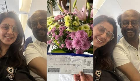 ரஜினி உடன் செல்பி எடுத்த நிக்கி கல்ராணி : வருத்தத்தில் ஆதி