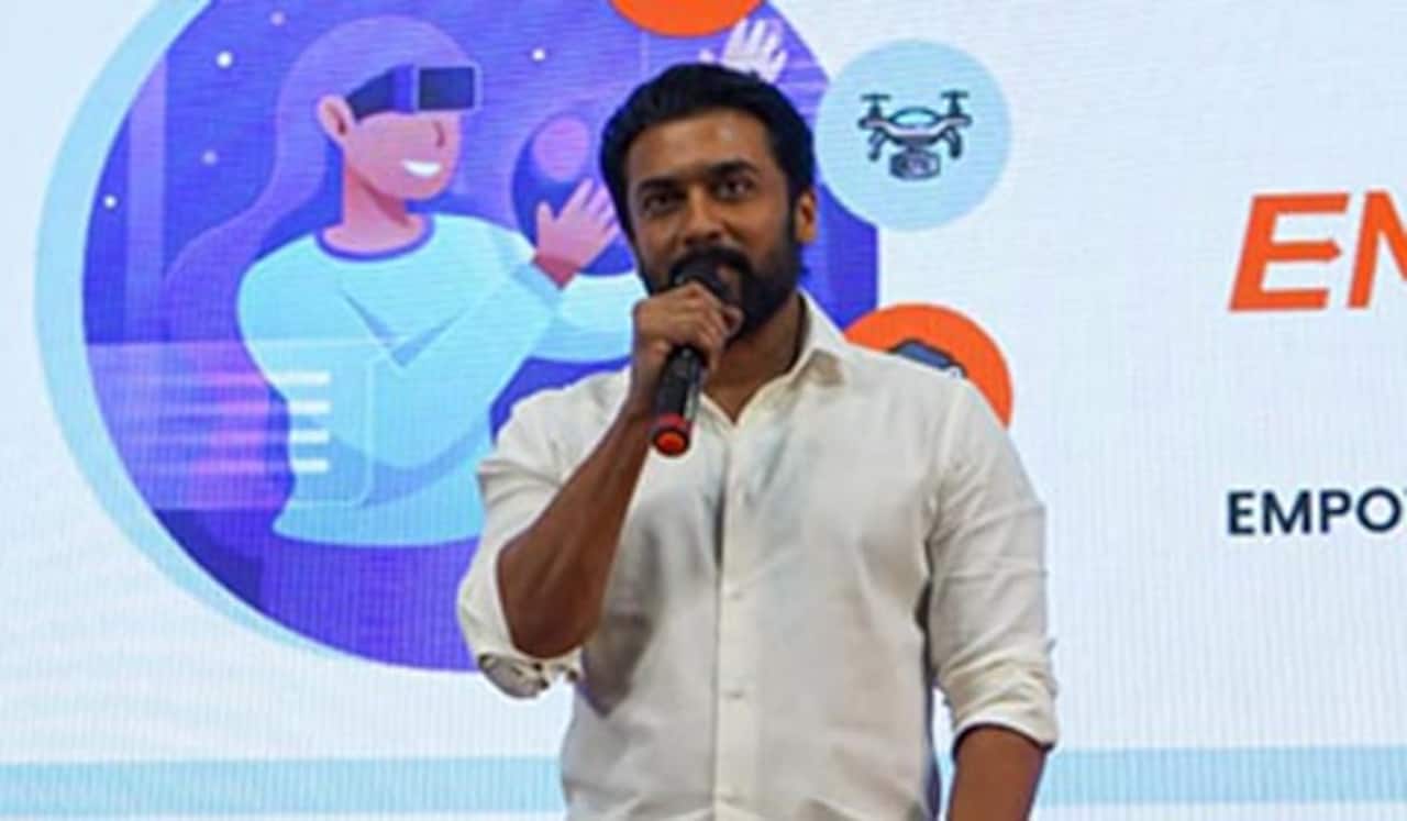 பெண்களால் முடியாதது எதுவுமில்லை! அண்ணா பல்கலை விழாவில் சூர்யா பேச்சு