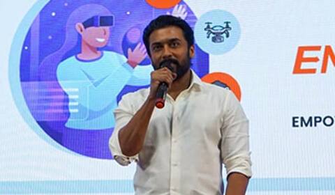 பெண்களால் முடியாதது எதுவுமில்லை! அண்ணா பல்கலை விழாவில் சூர்யா பேச்சு