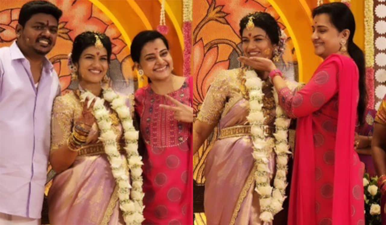 கோலாகலமாக நடந்த ஸ்ரீதேவி அசோக் வளைகாப்பு நிகழ்ச்சி