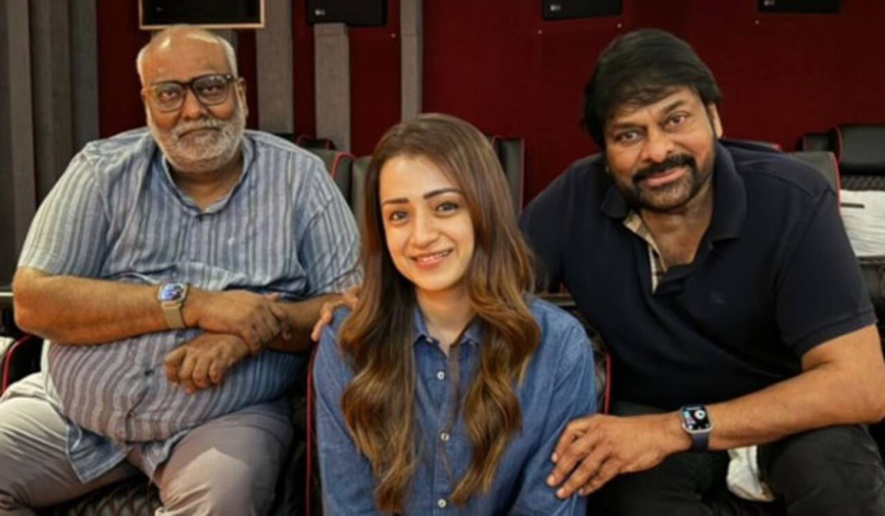 ஜாம்பவான்களுடன் ஒரு தெய்வீக காலை : த்ரிஷா நெகிழ்ச்சி