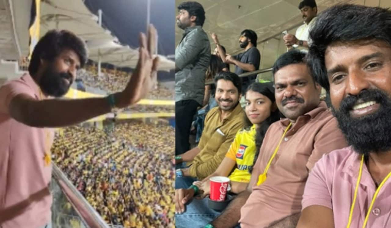 முதன்முறையாக சேப்பாக்கம் மைதானத்தில் கிரிக்கெட் போட்டியை கண்டு ரசித்த சூரி