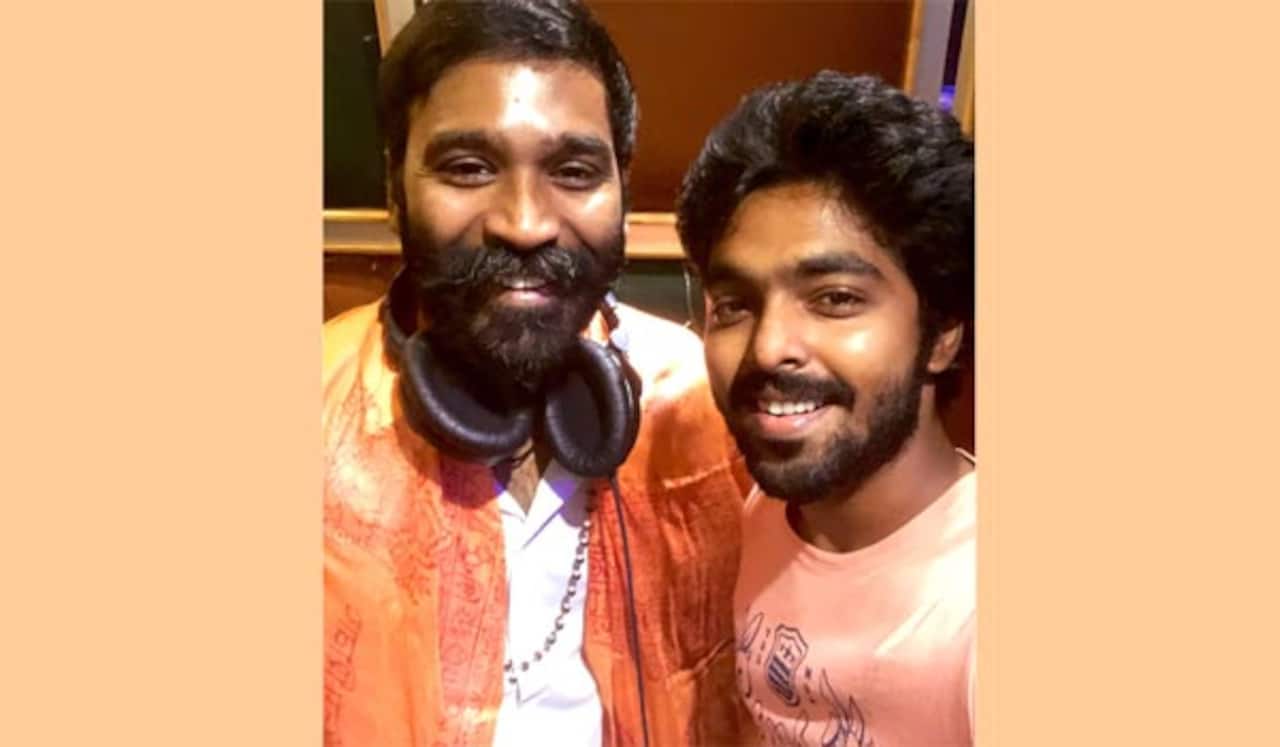 தனுஷ் படத்திற்கு நான்கு பாடல்களை முடித்த ஜி.வி.பிரகாஷ்!