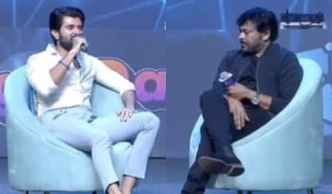 சிரஞ்சீவியின் கடைசி சோப்பும்... விஜய் தேவரகொண்டாவின் காலி ஷாம்பூ பாட்டிலும்...