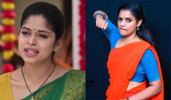 சீரியலை விட்டு விலகிய தர்ஷனா : புதிய அன்பரசி யார் தெரியுமா?
