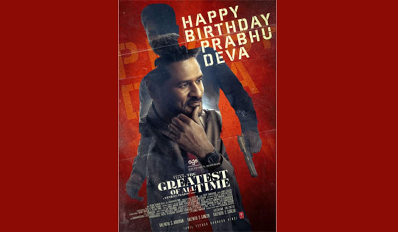 பிரபுதேவாவின்  பிறந்தநாள் - போஸ்டர் வெளியிட்டு வாழ்த்திய வெங்கட் பிரபு