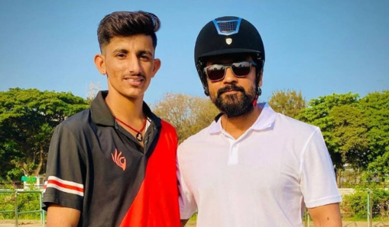 கார்த்திக் சுப்பராஜ் படத்திற்காக குதிரையேற்ற பயிற்சியில் சூர்யா