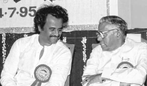 பிளாஷ்பேக் : எம்.ஜி.ஆர் இடத்தை ரஜினிக்கு கொடுத்த ஆர்.எம்.வீரப்பன்
