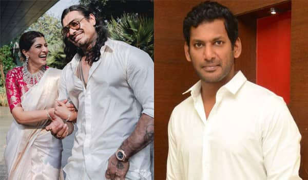 வரலட்சுமி வாழ்க்கையில் அடுத்த கட்டத்திற்கு செல்வது மகிழ்ச்சி : விஷால்