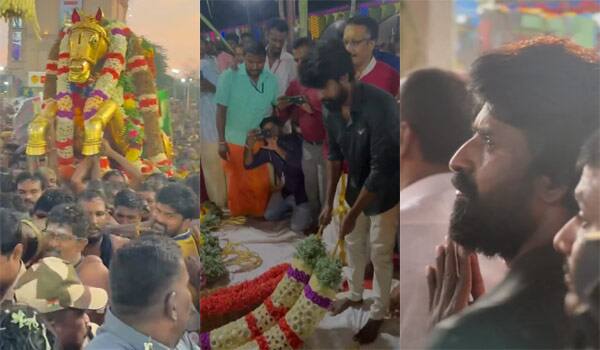கள்ளழரை அருகில் கண்ட பேரானந்தத்தில் சூரி