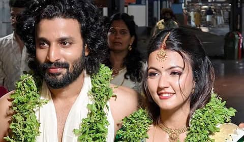 குருவாயூரில் நடந்த டாடா நாயகி அபர்ணா தாஸ் திருமணம்