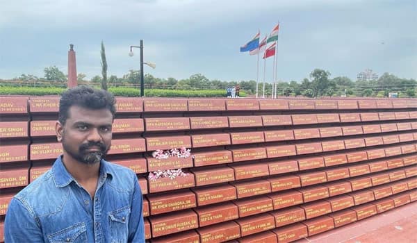 அமரன் நிஜ கதாநாயகனுக்கு அஞ்சலி செலுத்திய இயக்குனர்